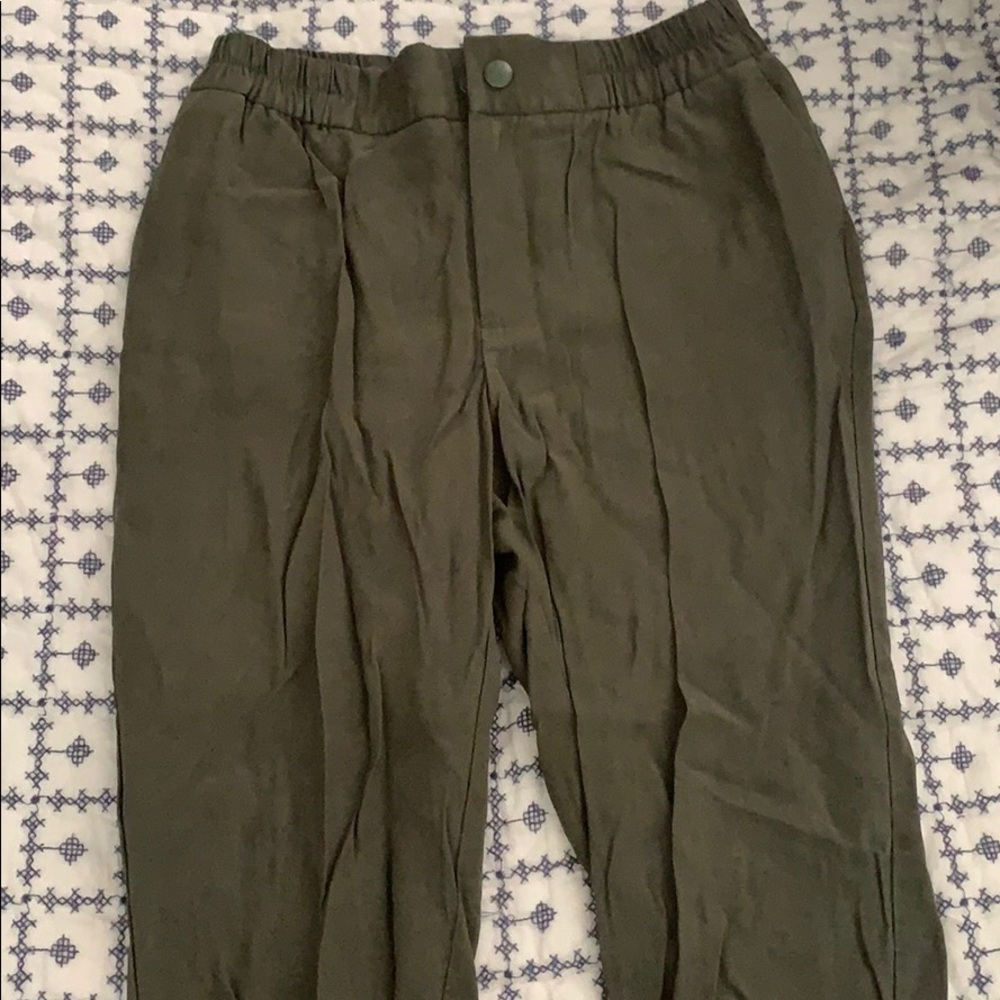 Green pants